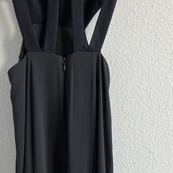 BCBGMaxAzria Black Angelinah Contrast Cutout Gown - Size 2 - Picture 12 of 13